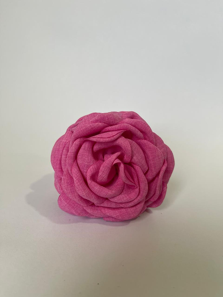 Traba flor tela algodon 13