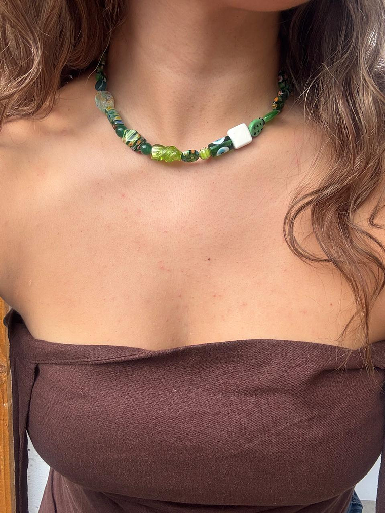 Collar cristal murano 1