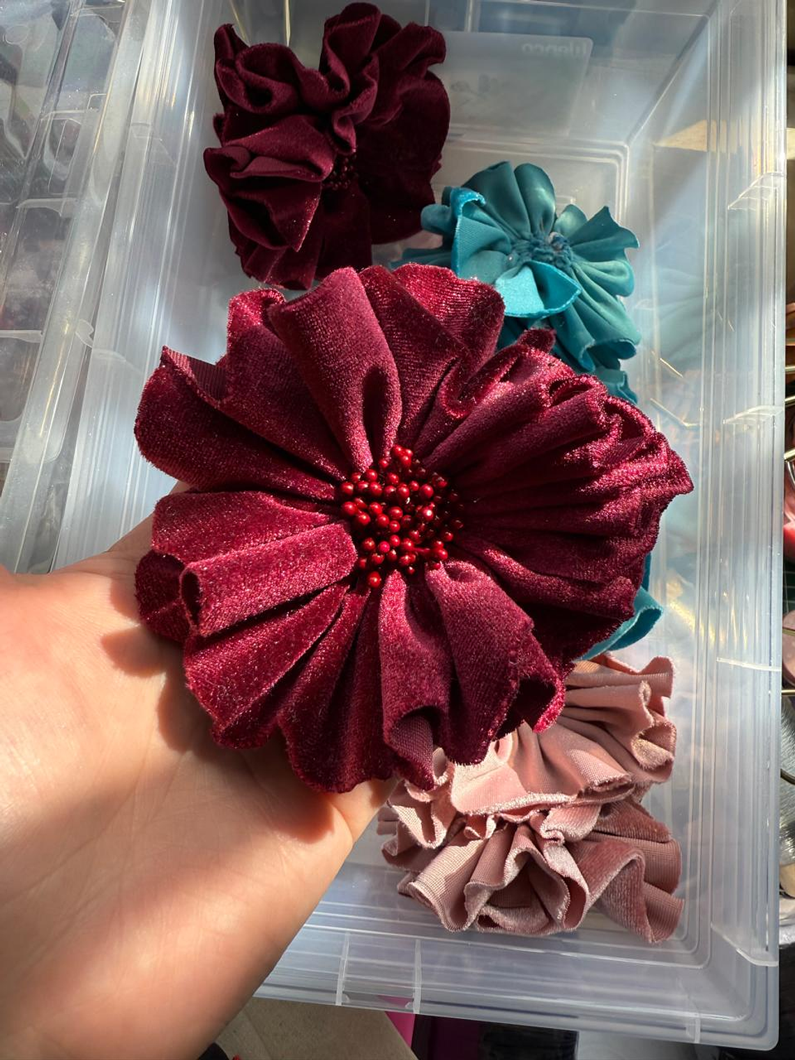 Flores de terciopelo 7