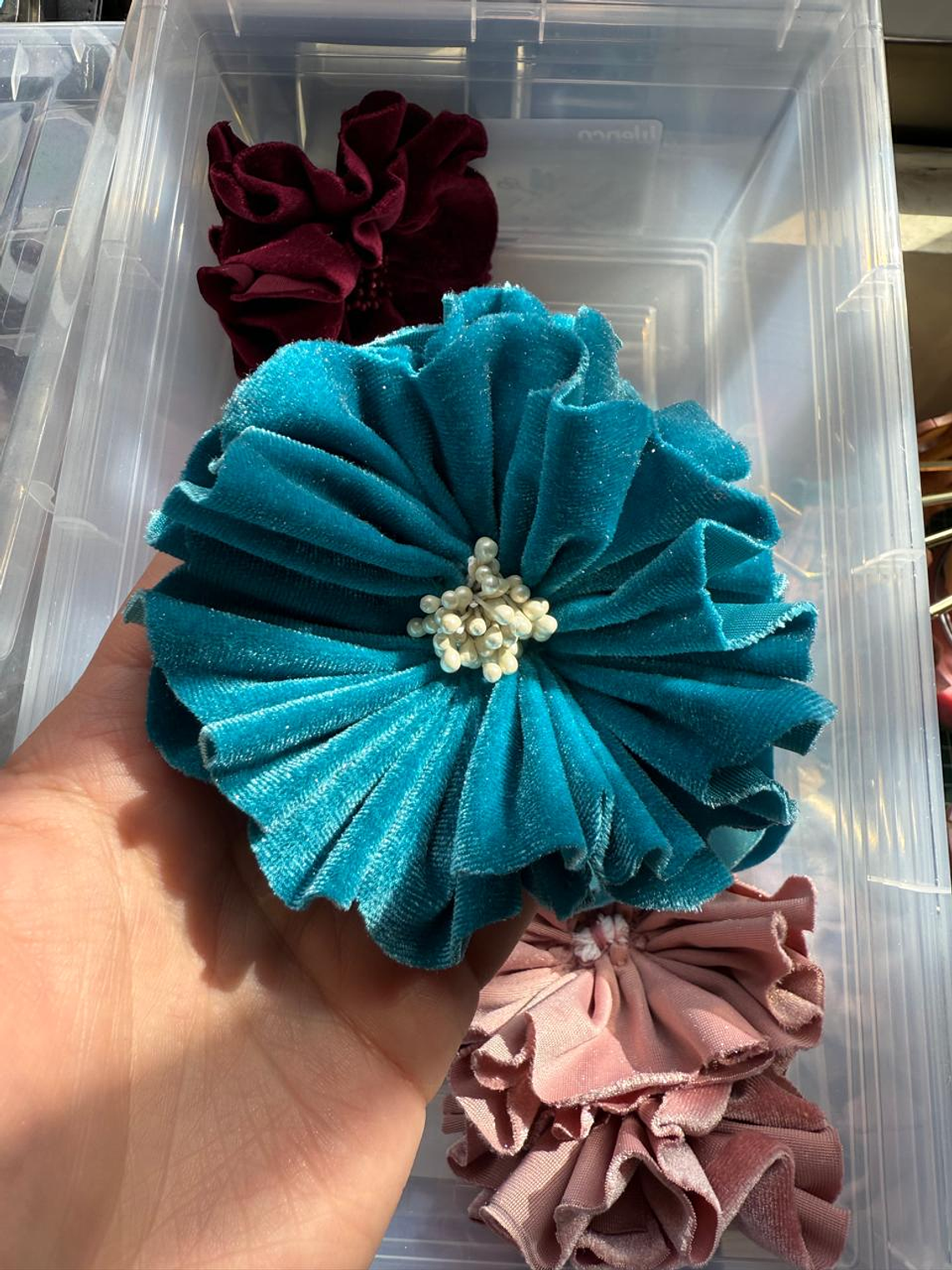 Flores de terciopelo 8