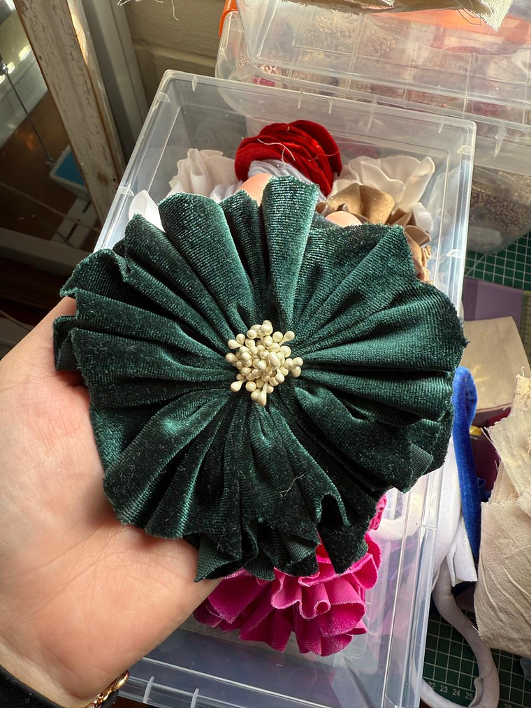 Flores de terciopelo 6