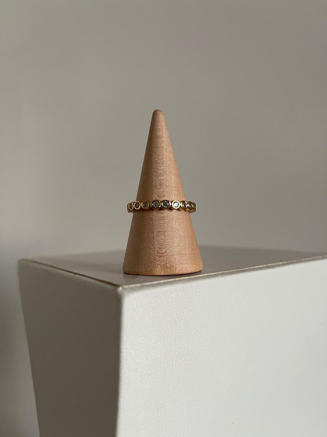 Anillo baño de oro 1