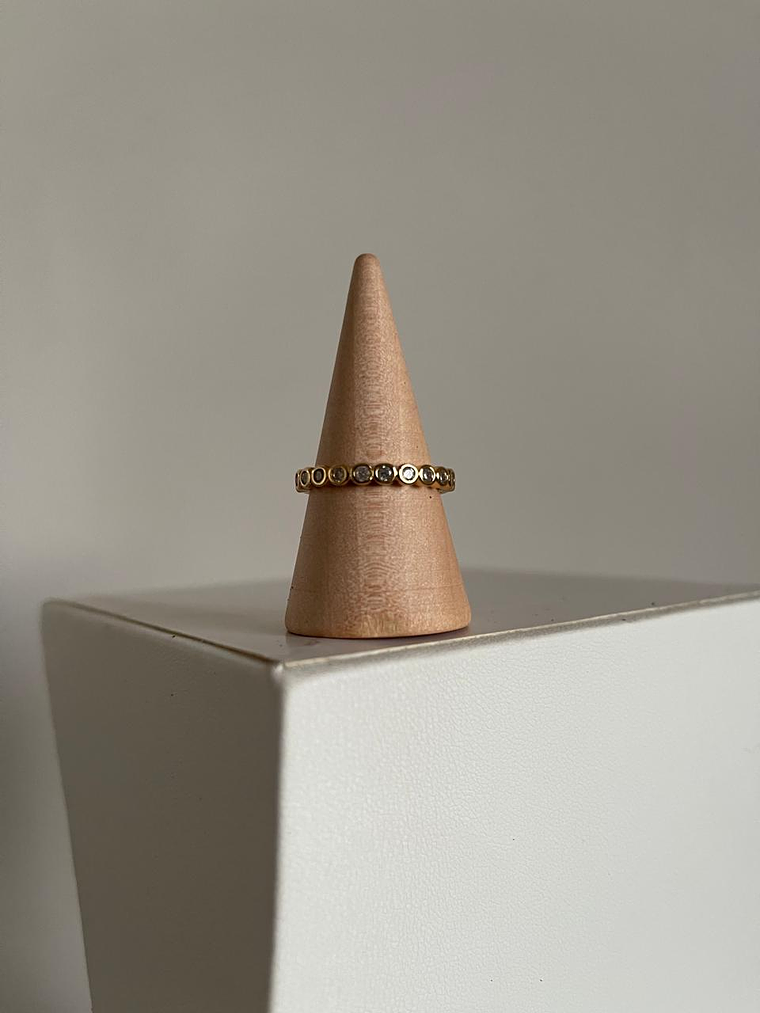 Anillo baño de oro 1