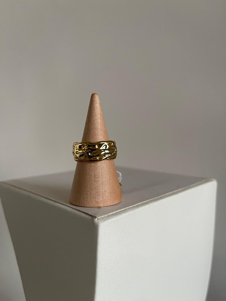 Anillo baño de oro 1