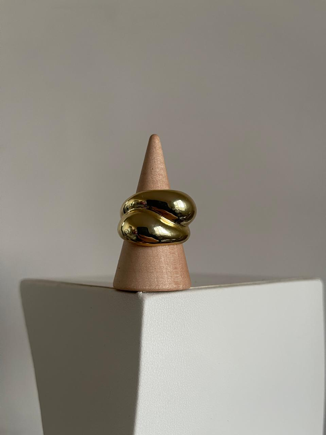 Anillo baño de oro 1