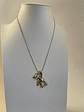 Cadena con oso acero, plateado y dorado - Miniatura 2