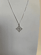 Collar plata 925 nudo de bruja - Miniatura 2