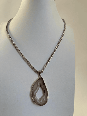 Cadena acero ágata