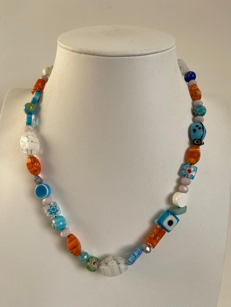 Collar cristal murano 6