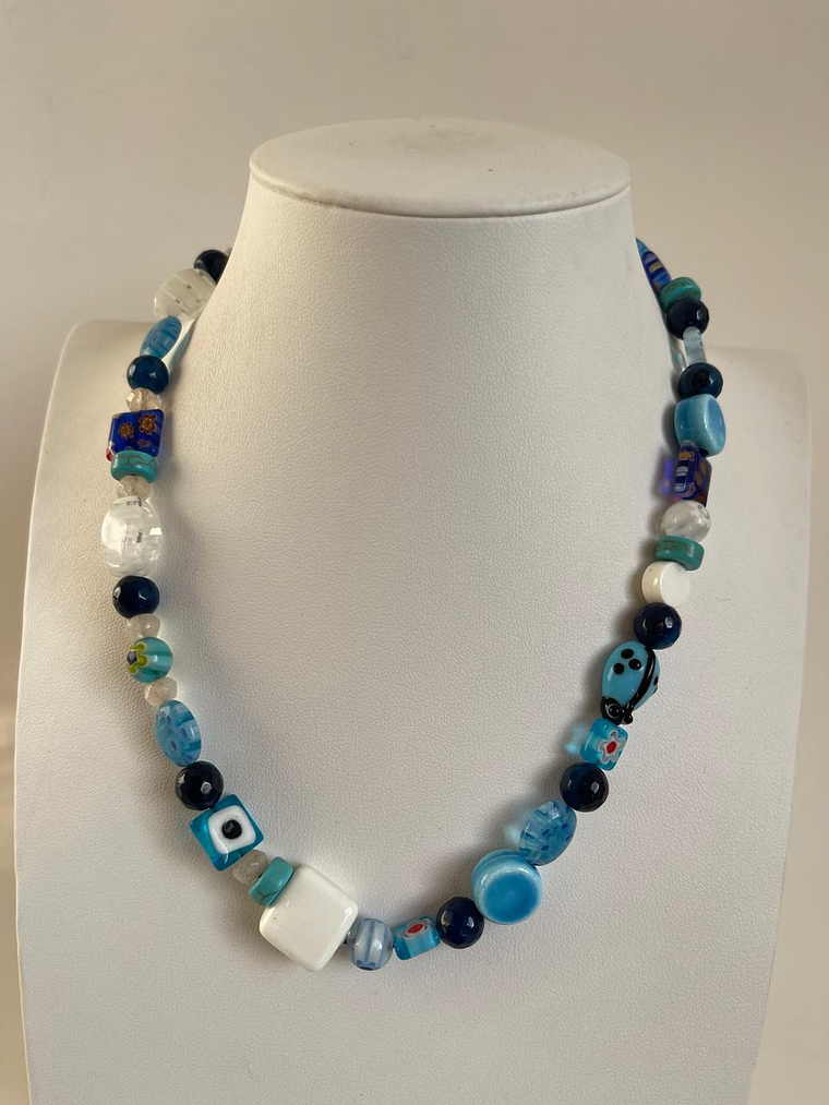 Collar cristal murano 7