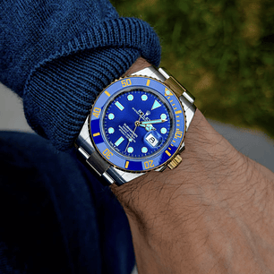 Majeste Submariner Golden Blue