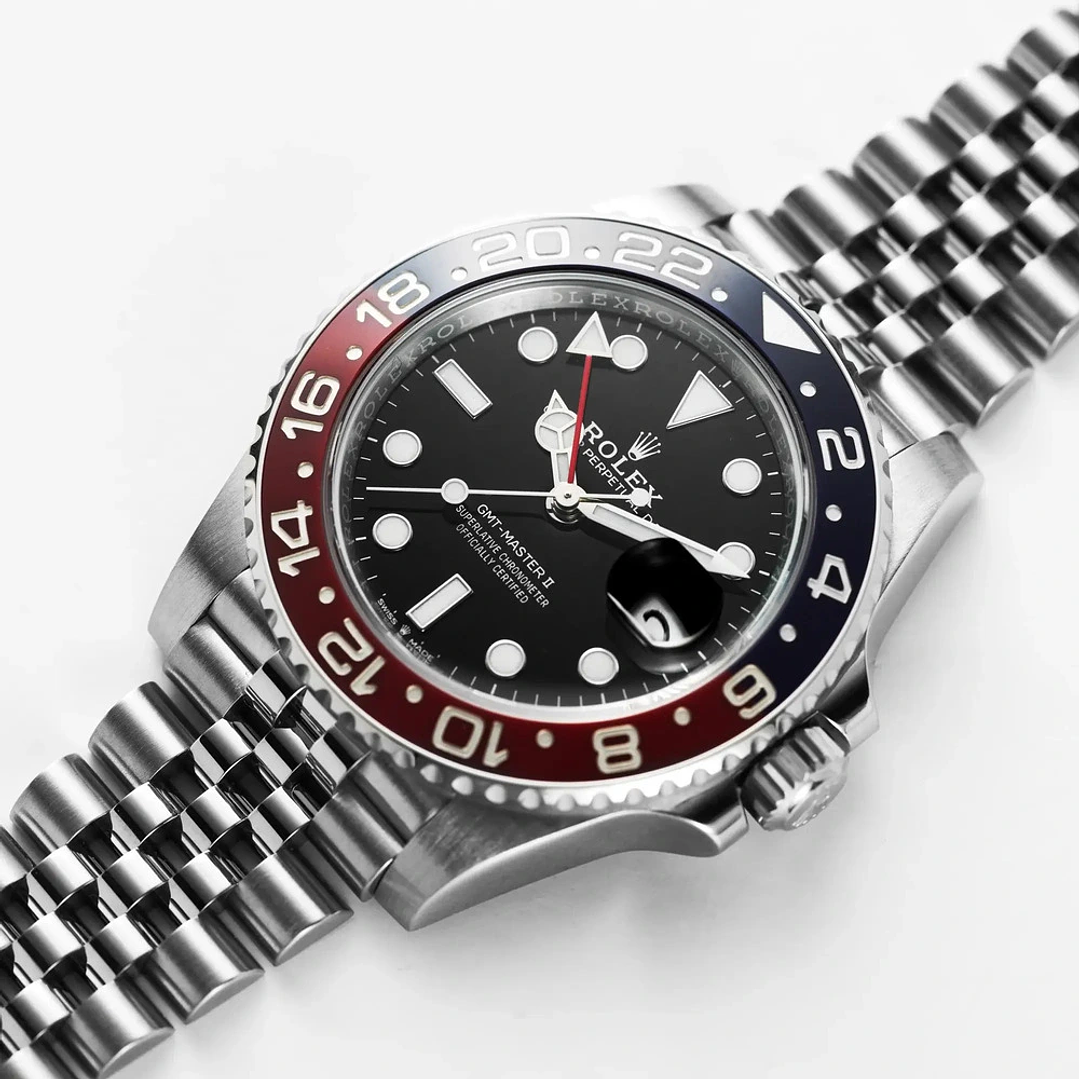 GMT Master ll red blue pulso jubilee 