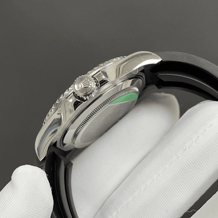 Yacht Master silver pulso silicona 5