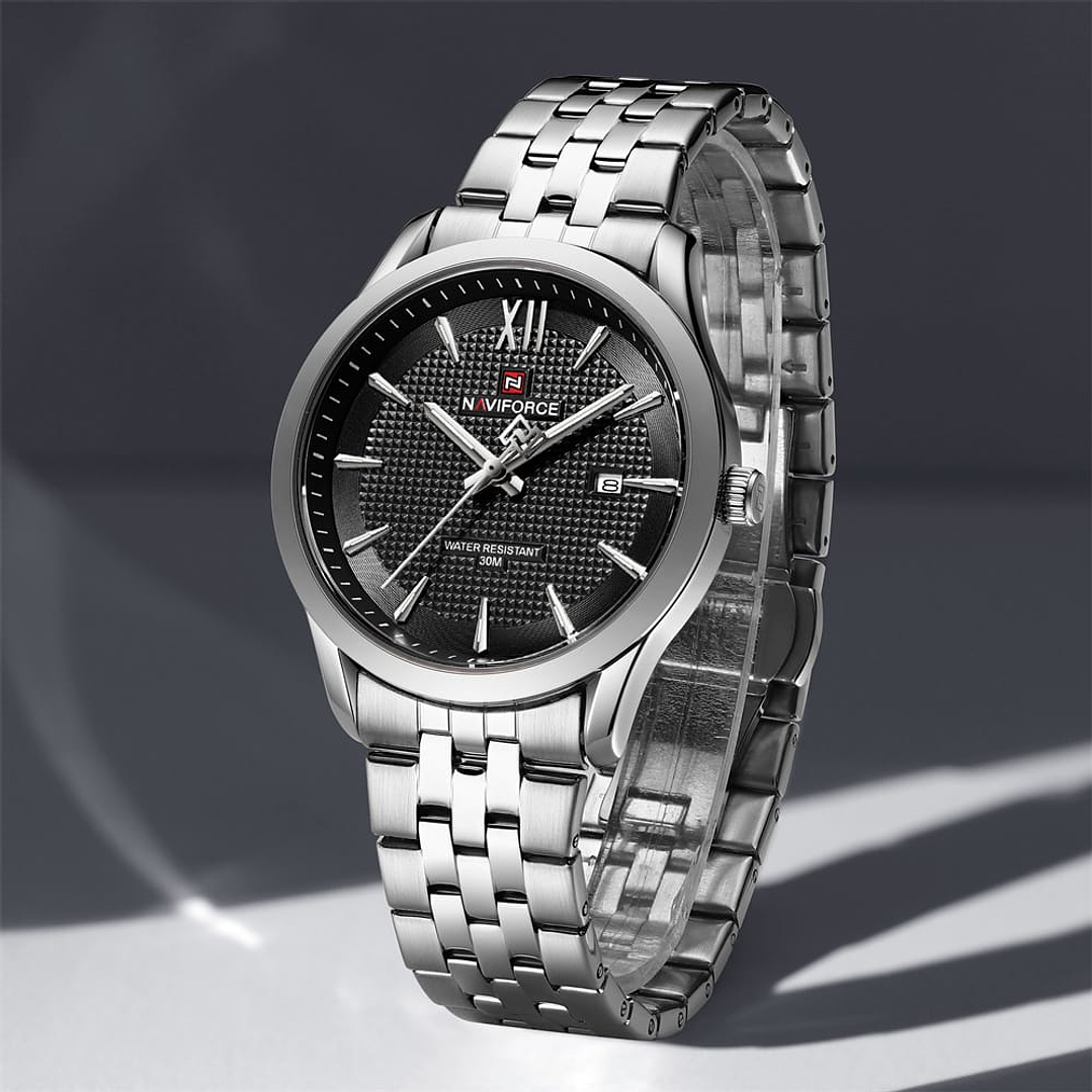 Naviforce Prime Silver  2