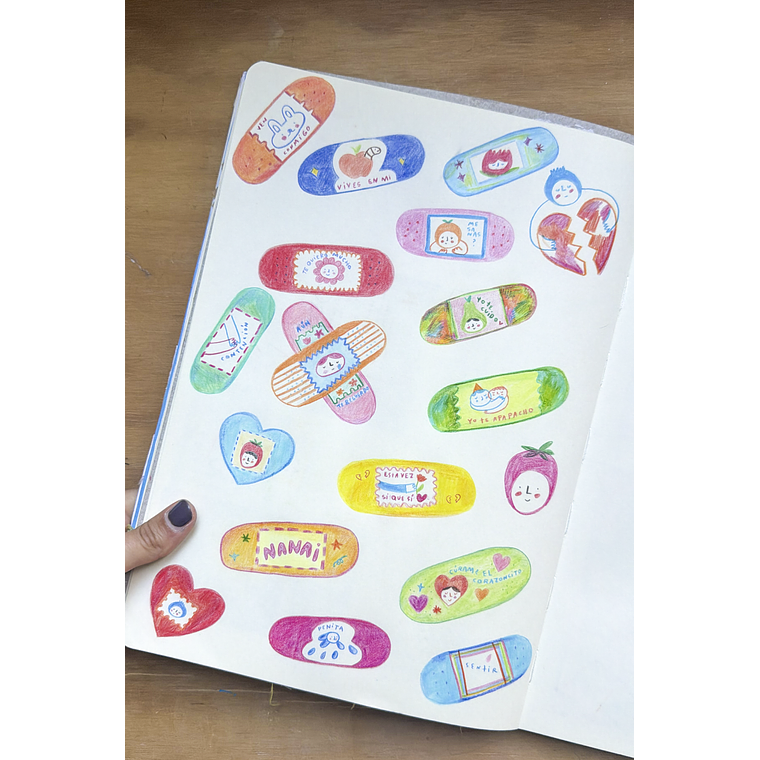 Stickers: “Parche curita, sáname el corazoncito” 4