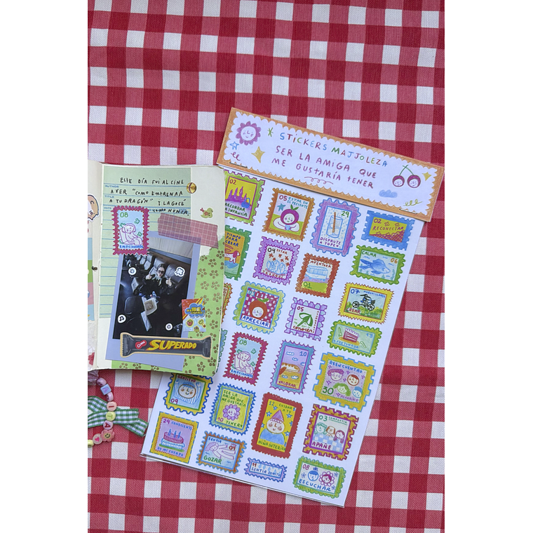 Stickers: “Ser la amiga que me gustaría tener” 3