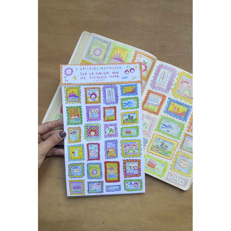 Stickers: “Ser la amiga que me gustaría tener” 5