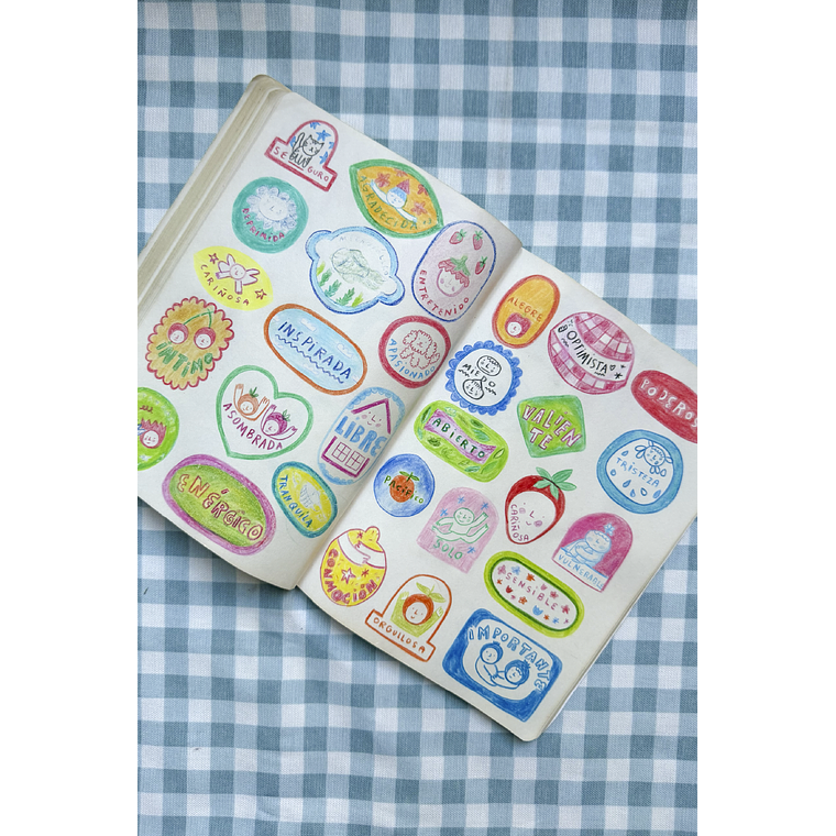 Stickers: “Frutas en versión emociones” 4