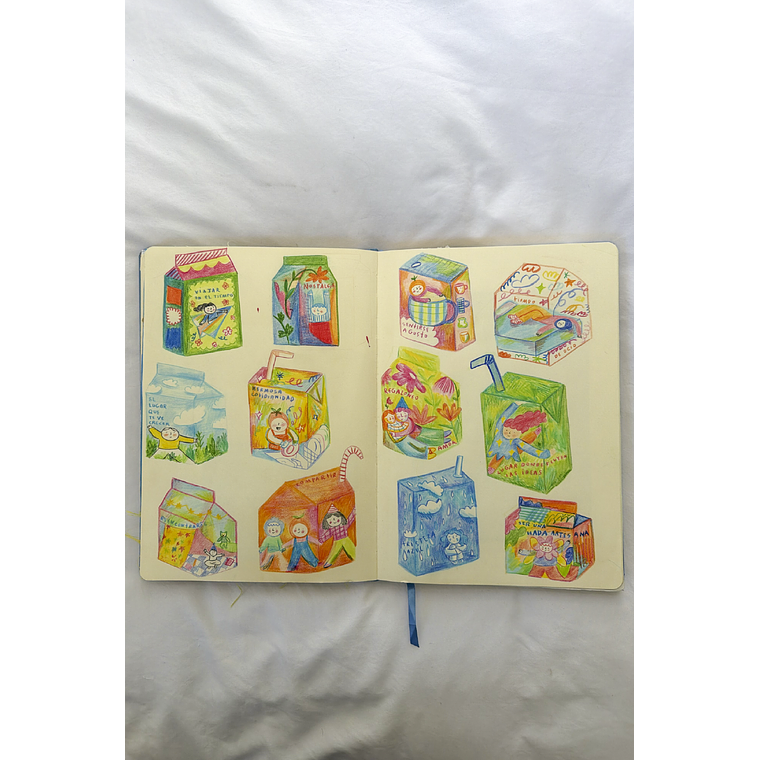 Stickers: “Hogar puede ser cualquier lugar” Cajitas de Jugo 4