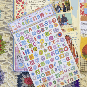 Stickers: “Letritas”