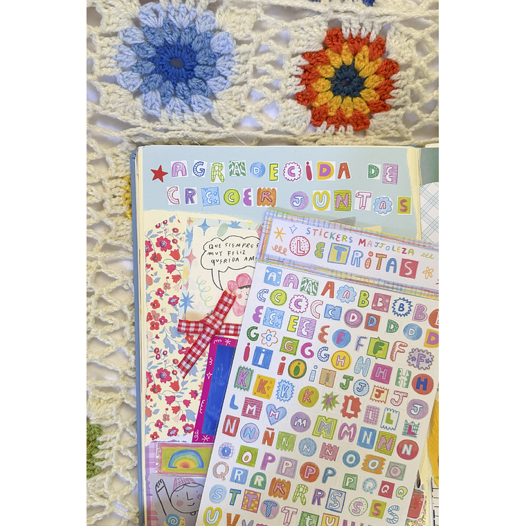 Stickers: “Letritas” 2