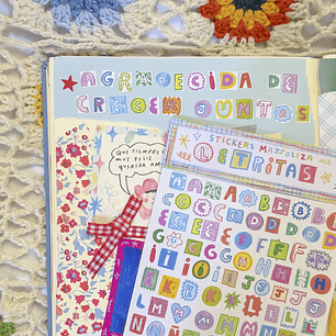 Stickers: “Letritas”