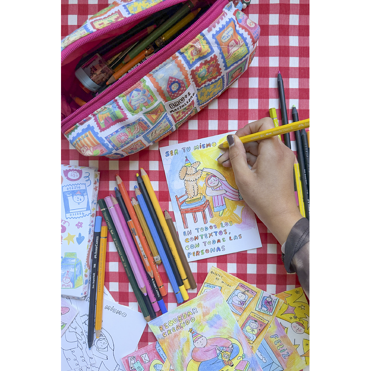 Postales Coloreables: 