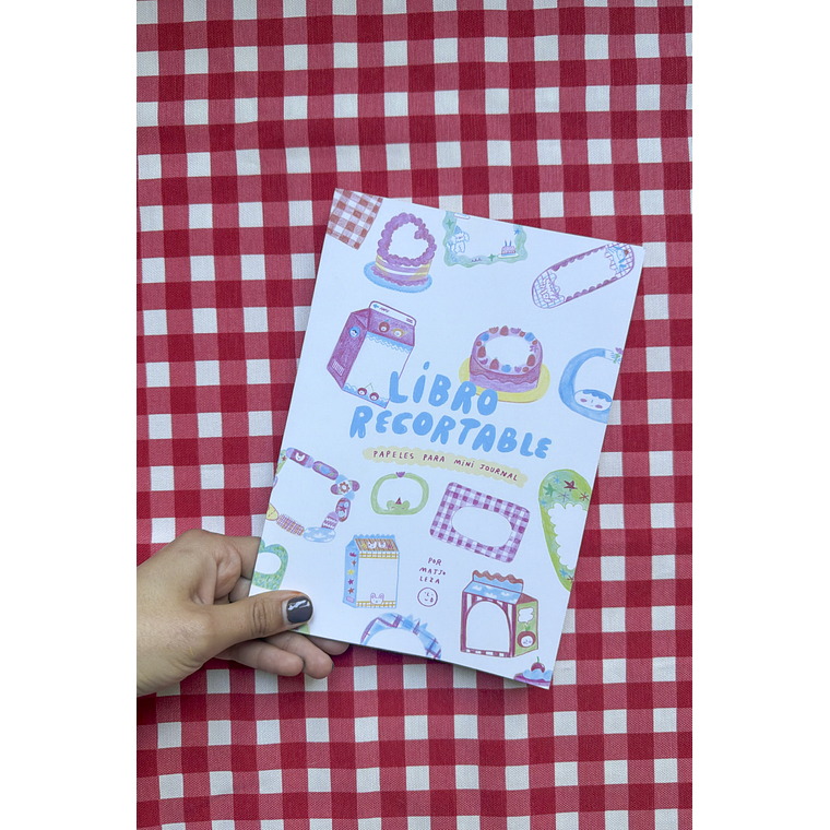 Libro Recortable: Papeles para mini journal 1