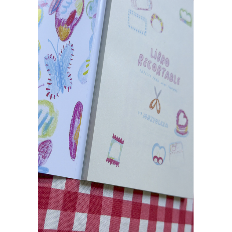 Libro Recortable: Papeles para mini journal 2