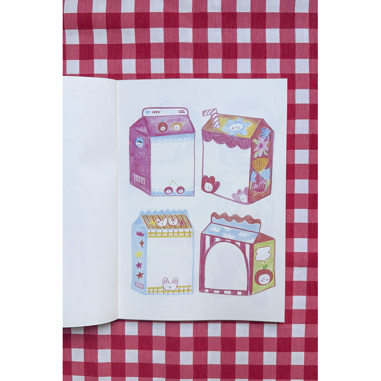 Libro Recortable: Papeles para mini journal 3