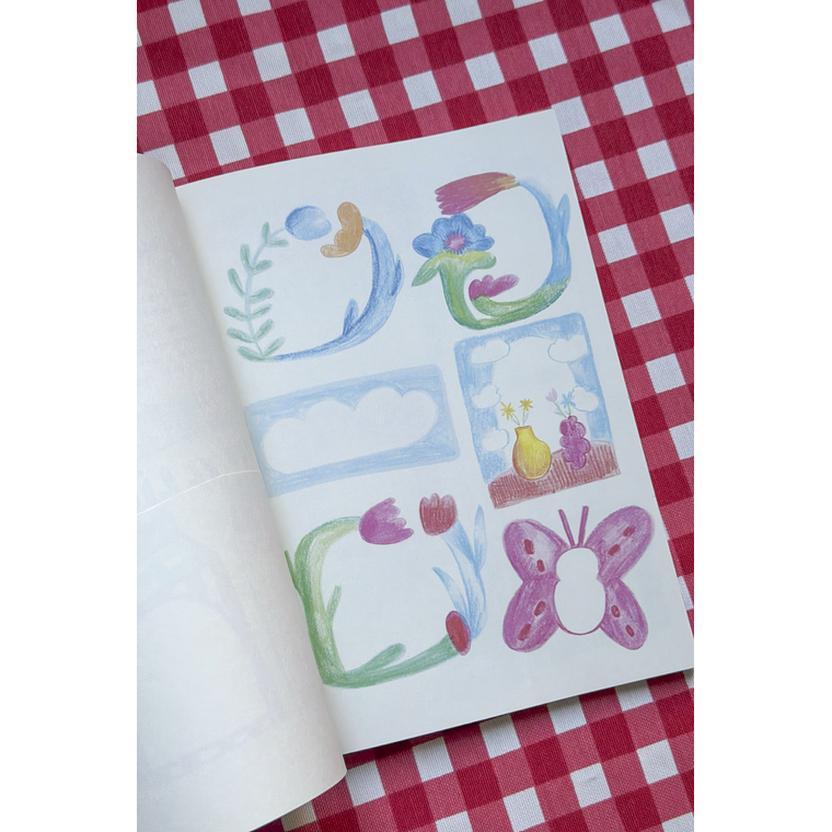 Libro Recortable: Papeles para mini journal 4
