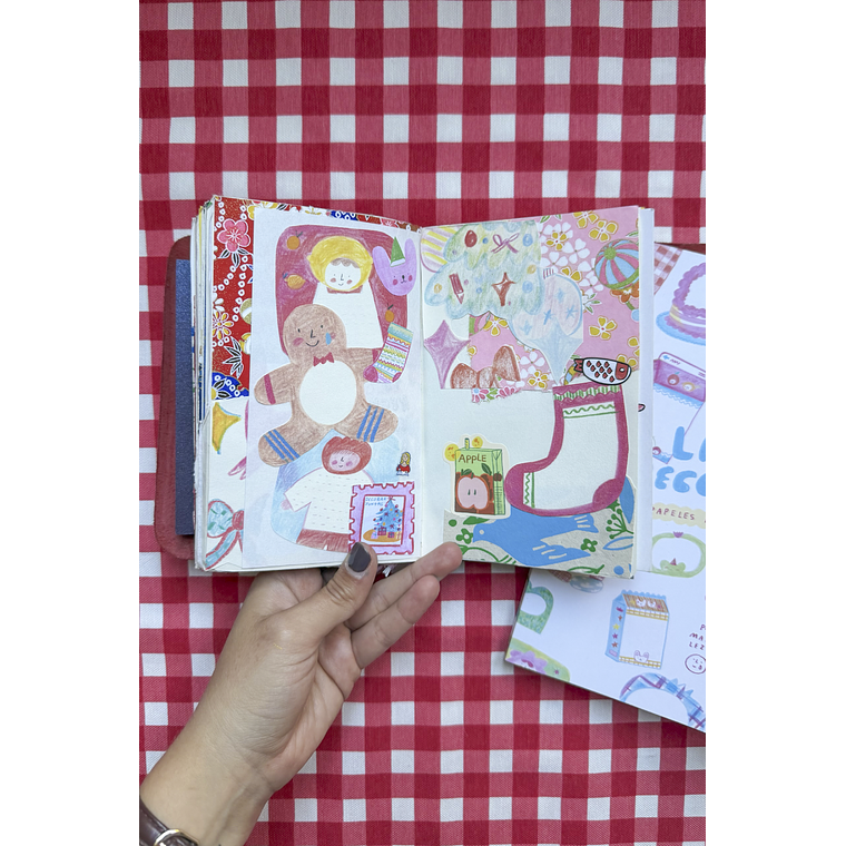Libro Recortable: Papeles para mini journal 5