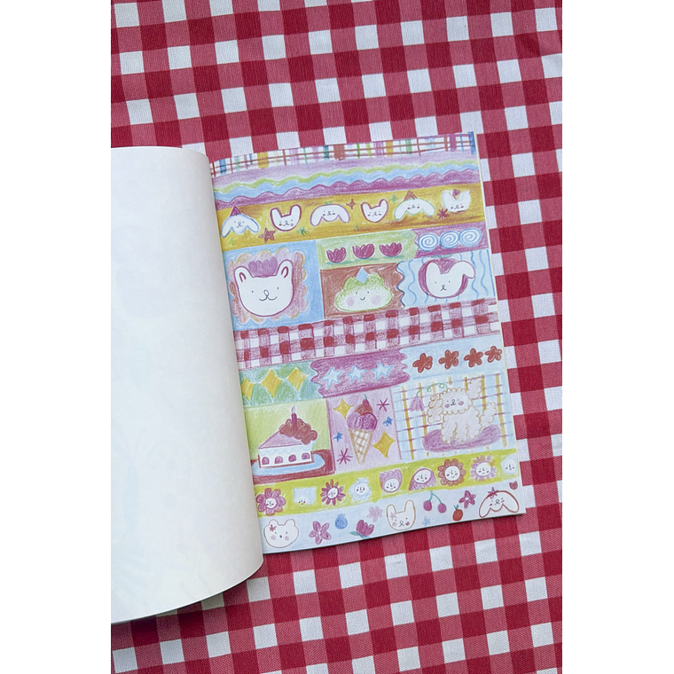 Libro Recortable: Papeles para mini journal 7