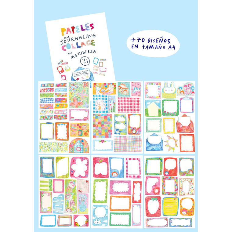 Papeles MINI JOURNAL DIGITAL, para imprimir en casa <3 2