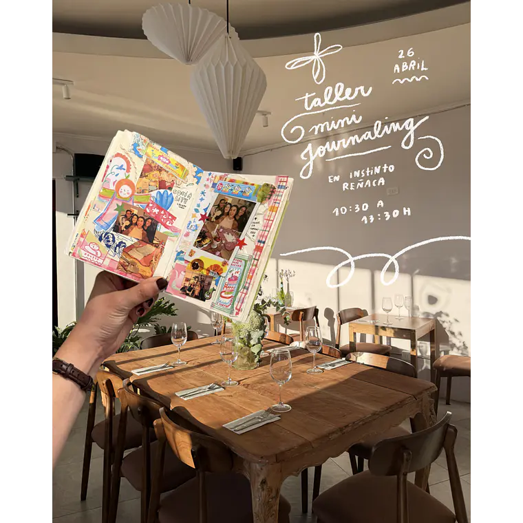 Taller MINI JOURNALING x Instinto Reñaca 26/4 🦋📘 1