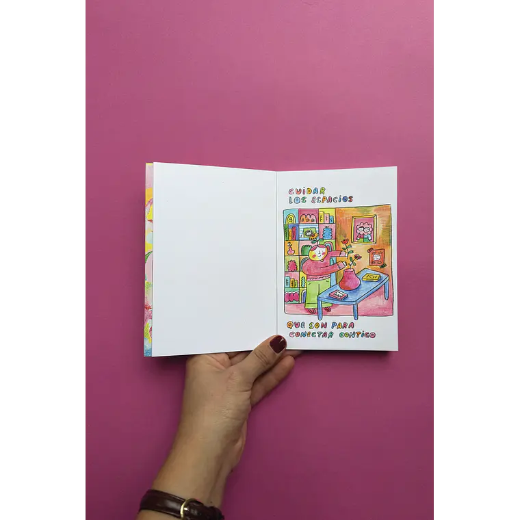 Mini Libro Coloreable “Vivo de nostalgia” ☁️ 5