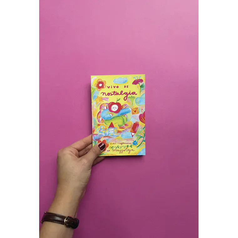 Mini Libro Coloreable “Vivo de nostalgia” ☁️ 10