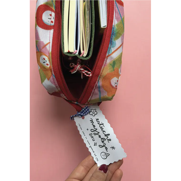 Estuche Mediano “Cabeza de Frutas” 🍇🍉🍊 1