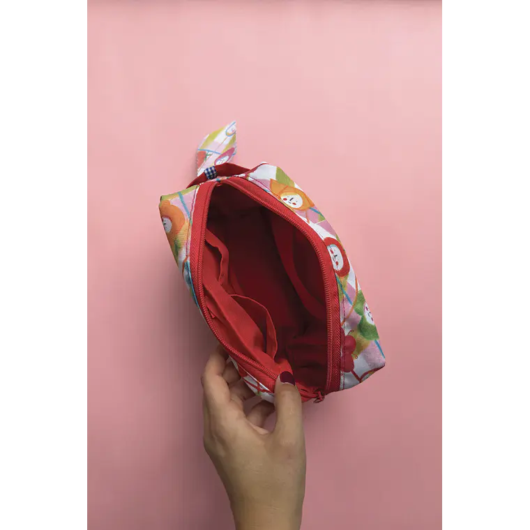 Estuche Mediano “Cabeza de Frutas” 🍇🍉🍊 3