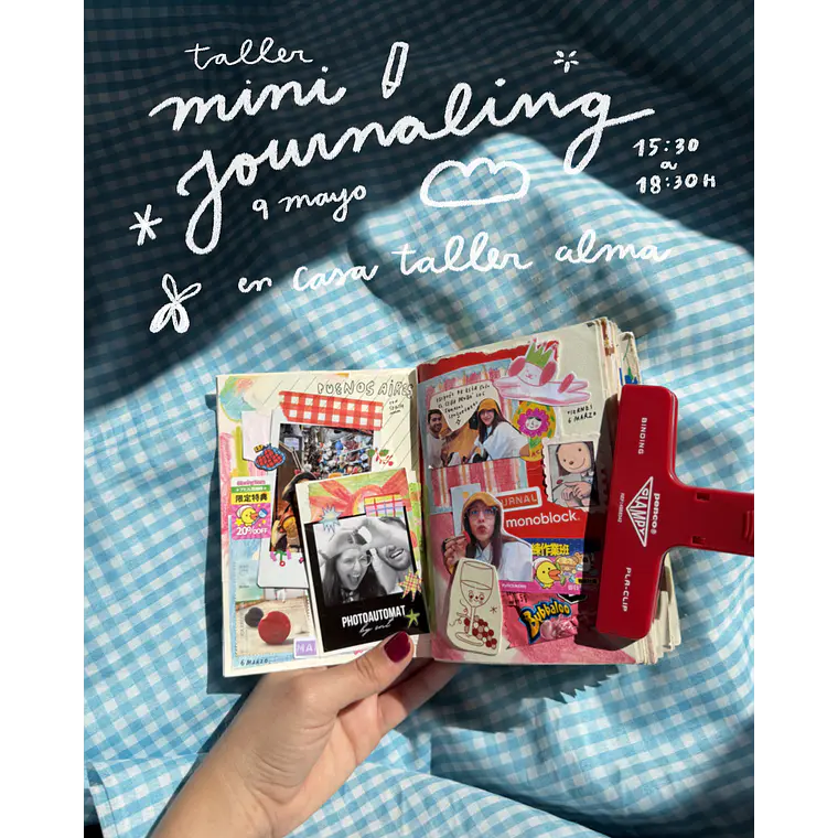 Taller Mini Journaling x Casa Taller Alma 9/5 PM ☕️ 💌 1