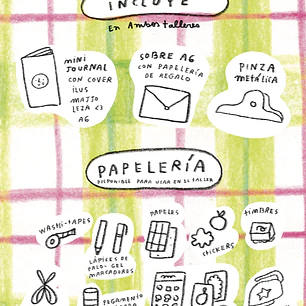 Taller Mini Journaling x Casa Taller Alma 9/5 PM ☕️ 💌