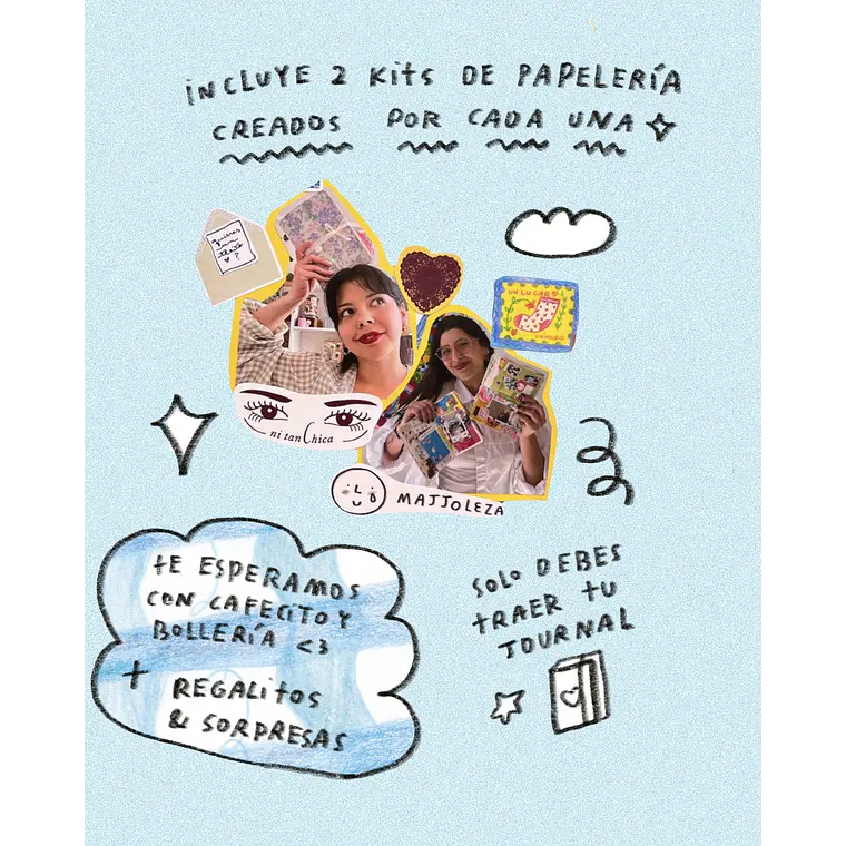 Nostalgia Invernal <3 CLUB de JOURNALING x Majjoleza & Ni tan chica 📕💌 13/6 2