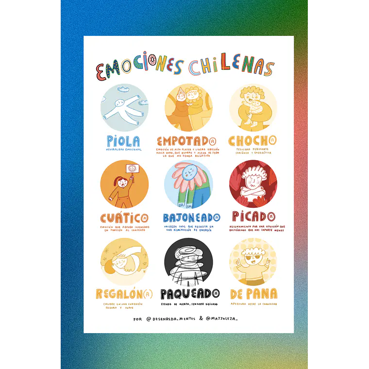 PRINTS EMOCHI ⭐️ mapas & mix emochi 2