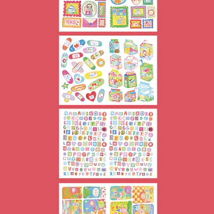 Stickers Majjoleza DIGITALES 💌🧚🏼‍♀️ Para Imprimir en Casa