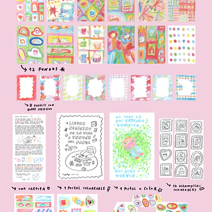 Snail Mail Art JUNIO 💌 creado para Mini Journal 📘
