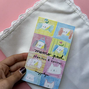 Memo Pad Perritos & Gatitos 🐈🧚🏼‍♀️