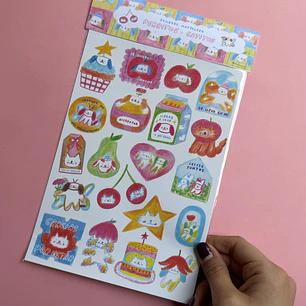 Stickers Majjoleza Perritos & Gatitos 