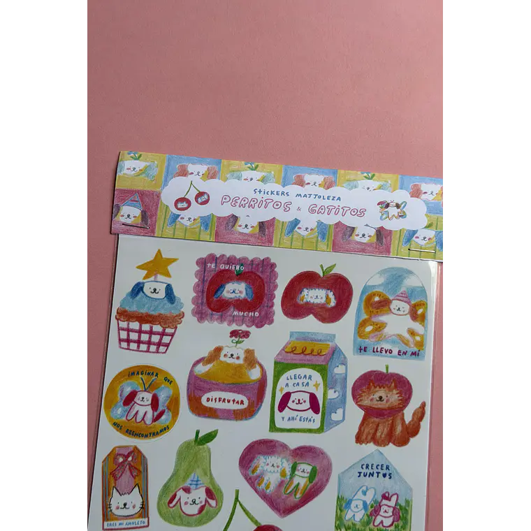 Stickers Majjoleza Perritos & Gatitos  1