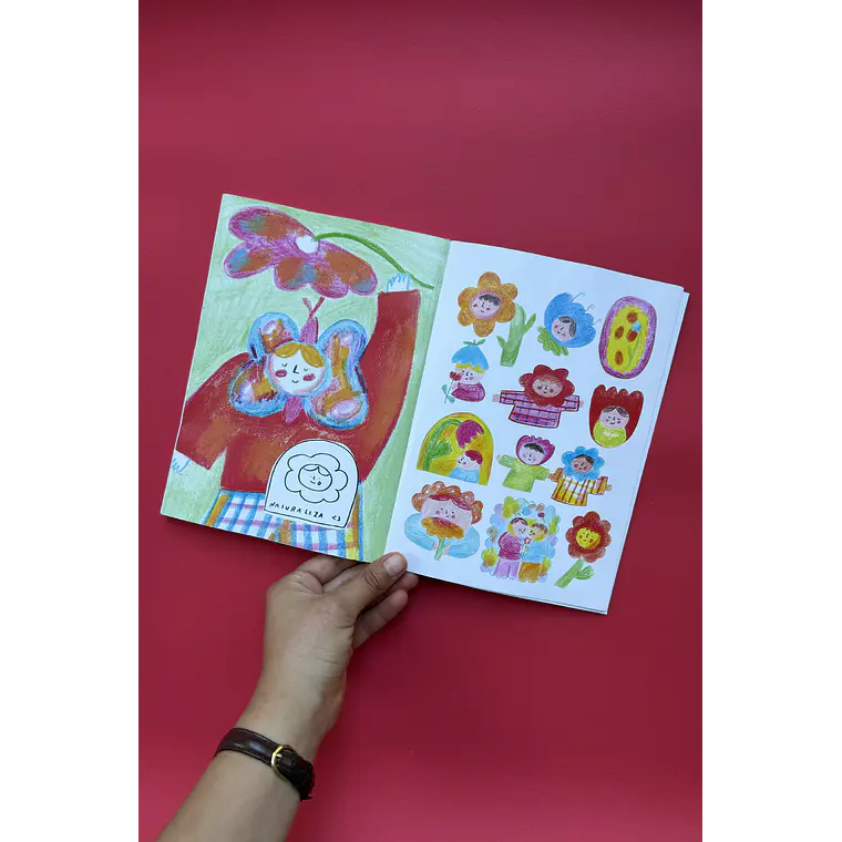 LIBRO de STICKERS Mundo Interior 🦋🧚🏼‍♀️🍭✨  3