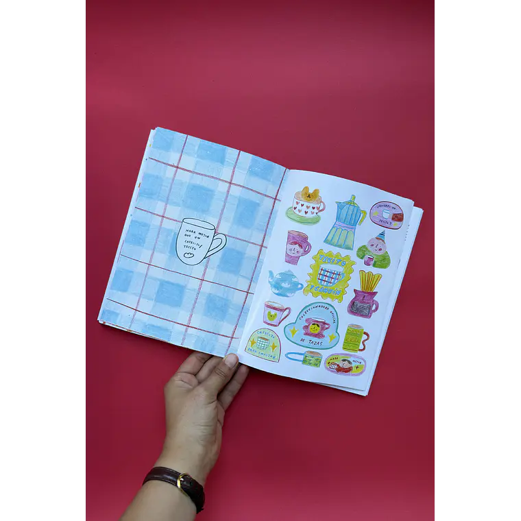 LIBRO de STICKERS Mundo Interior 🦋🧚🏼‍♀️🍭✨  7
